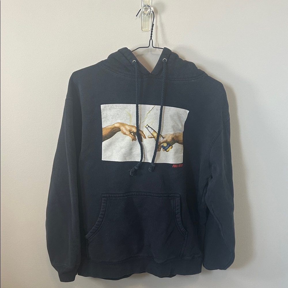 Full Send Black Graphic Hoodie